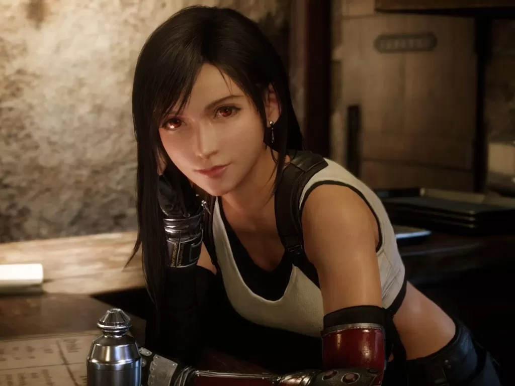 Tifa Lockhart di Final Fantasy VII Remake (photo/Square Enix)