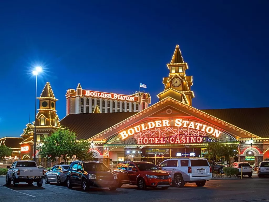 Salah satu rumah judl kasino di Las Vegas, Amerika Serikat. (Instagram/@boulderstationlv).