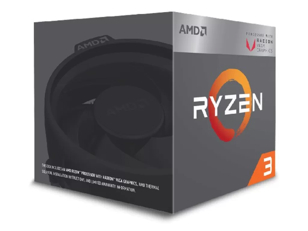 Box prosesor AMD Ryzen 3 (photo/AMD)
