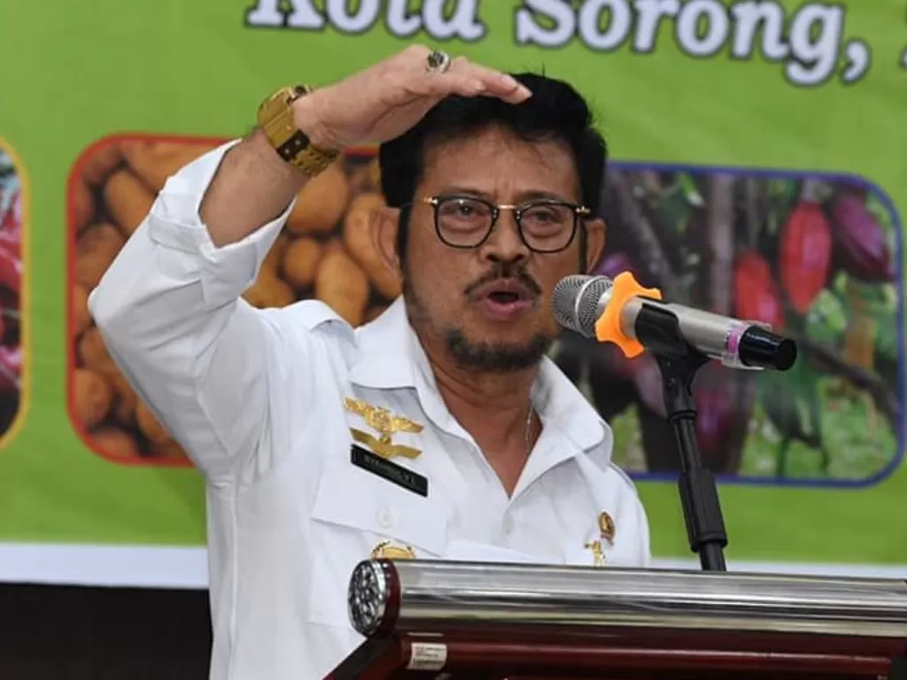 Menteri Pertanian, Syahrul Limpo. (Instagram/@syasinlimpo)