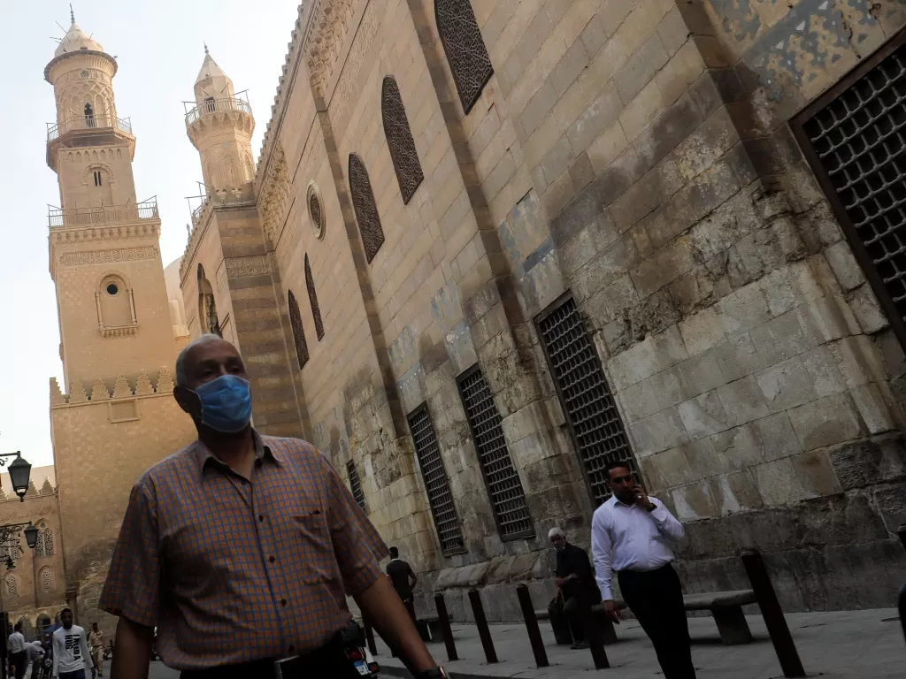 Kawasan kota tua Kairo. (REUTERS)