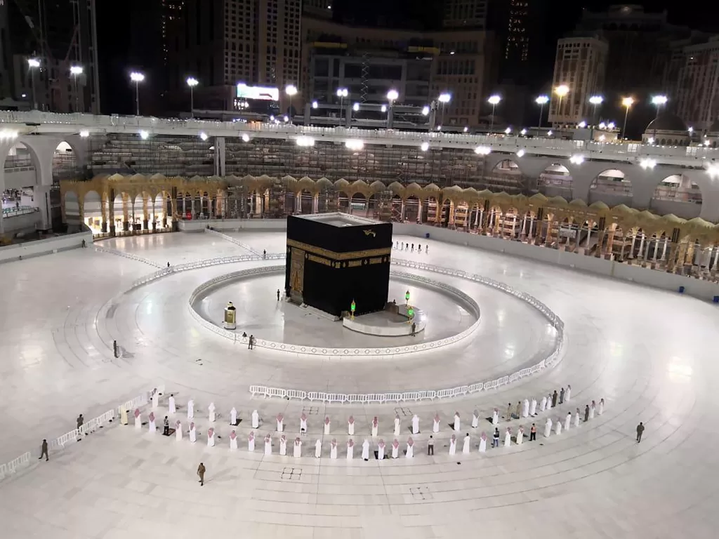 Masjidil Haram, Mekkah, Arab Saudi. (Saudi Press Agency via REUTERS)