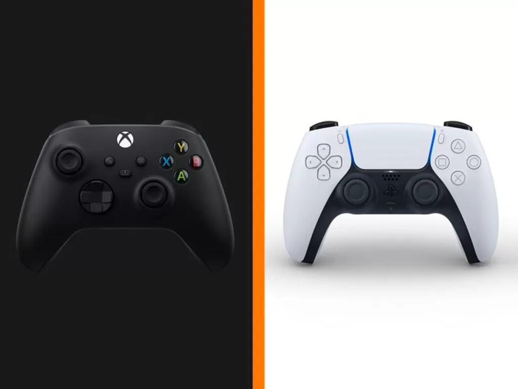 Controller Xbox Series X dan PlayStation 5 (photo/TheGamer)