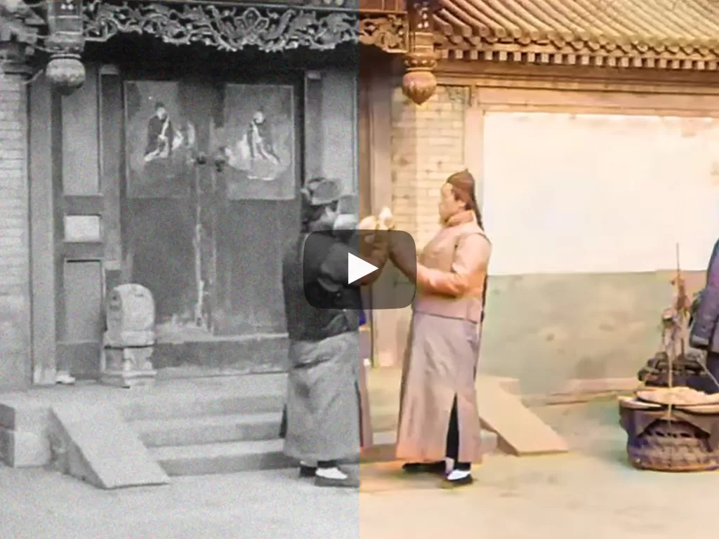 Footage video kehidupan di Tiongkok pada tahun 1920 (photo/YouTube/DGSpitzer)