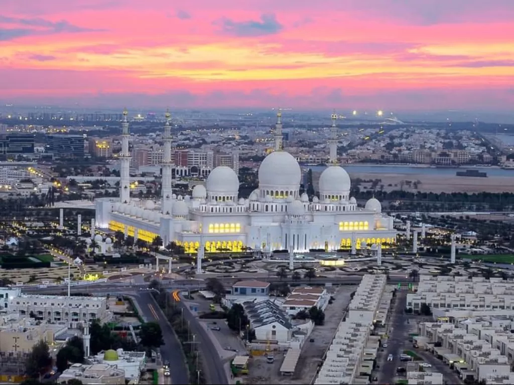 Masjid Sheikh Zayed di Abu Dhabi, UEA. (Google Maps)