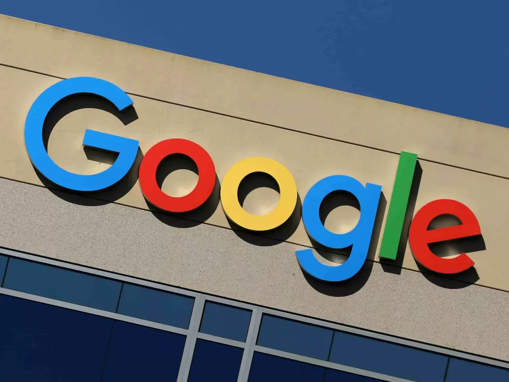 Logo perusahaan Google (photo/REUTERS/Mike Blake)