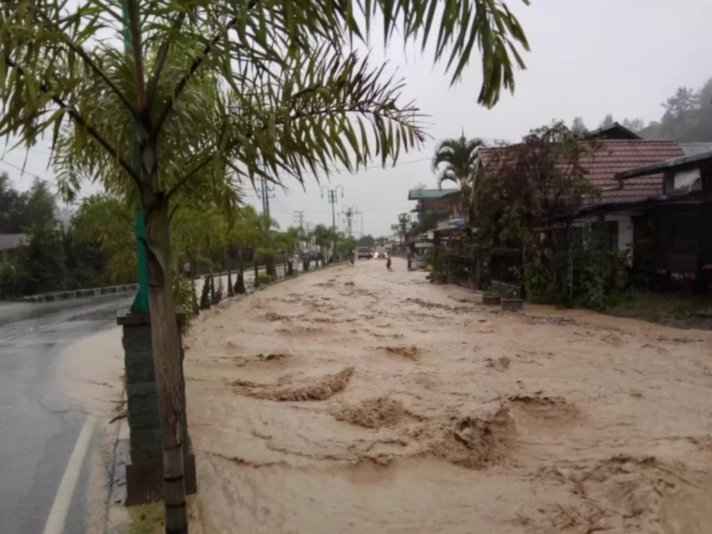 Kondisi banjir di kawasan Aceh Tengah (ANTARA)