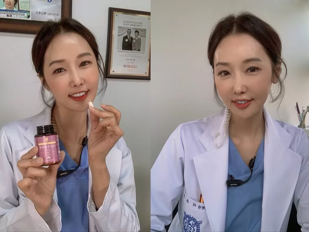 Dokter cantik asal Korea Selatan yang berusia 51 tahun. (photo/Instagram/@sjeuro)