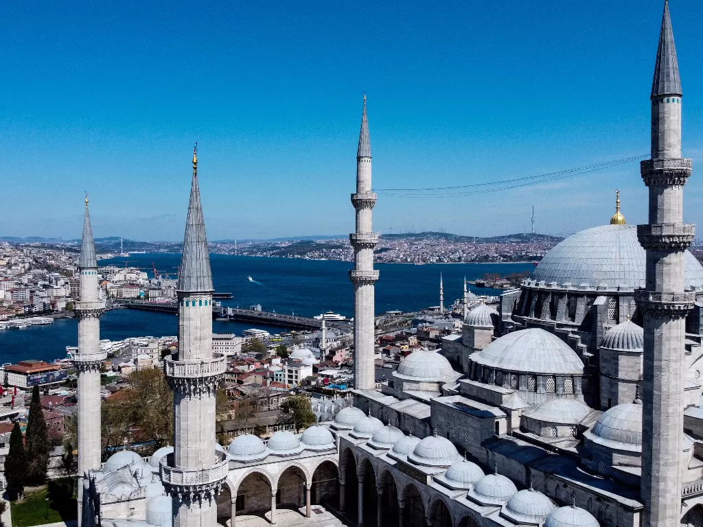 Pemandangan kota Istanbul, Turki. (REUTERS/Umit Bektas)