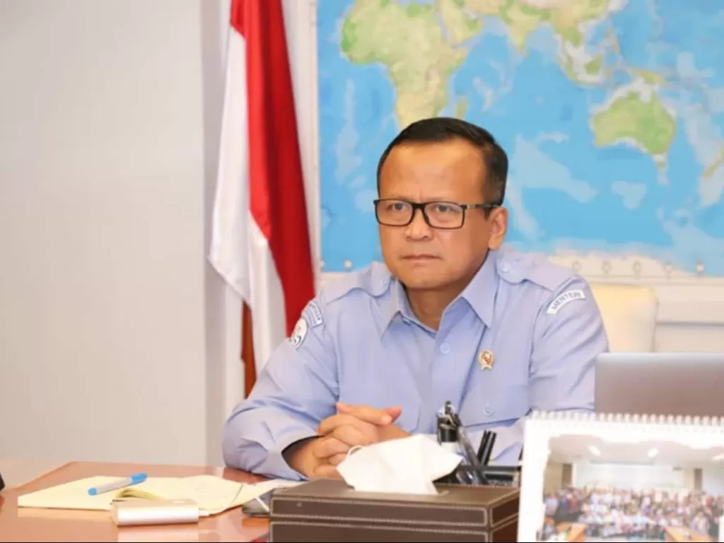 Menteri KKP Edhy Prabowo (ANTARA)