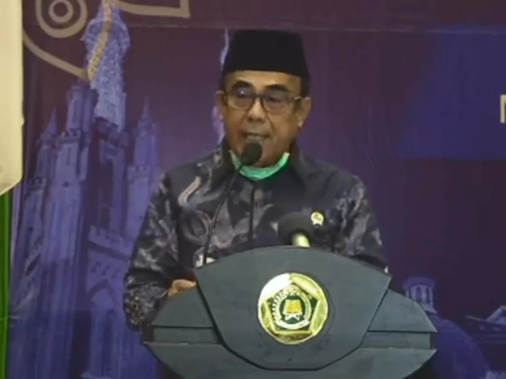 Menteri Agama Fachrul Razi (Screenshoot)
