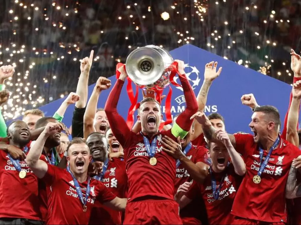 Liverpool jawara Liga Champions musim 2018/19. (REUTERS/Carl Recine)