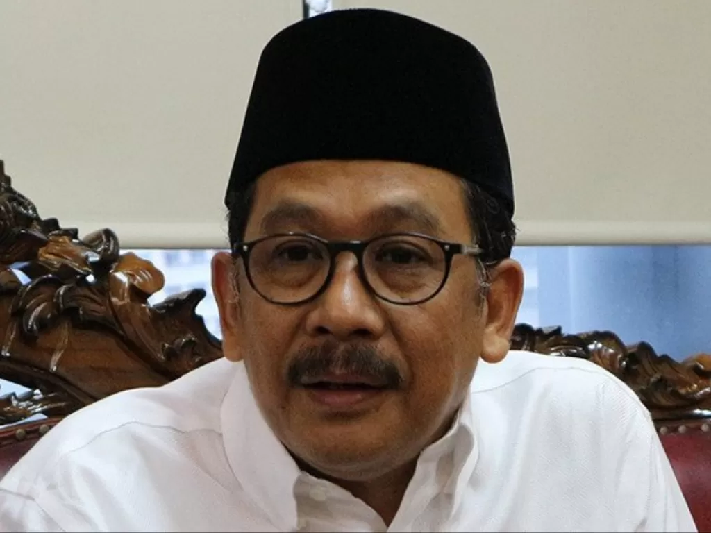 Wakil Menteri Agama Zainut Tauhid Saadi saat ditemui di ruang kerjanya usai dilantik Presiden Joko Widodo, Jakarta, Jumat (25/10/2019). (Photo/ANTARA/Anom Prihantor)