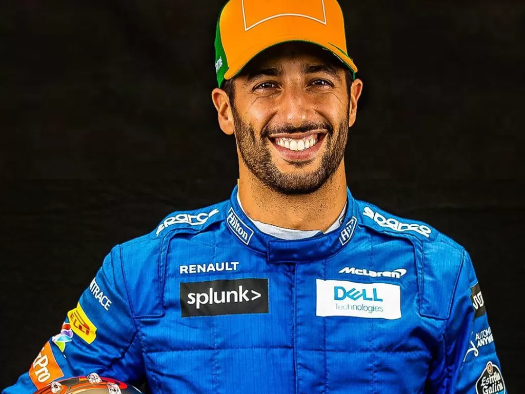 Daniel Ricciardo. (Instagram/@kymillman)