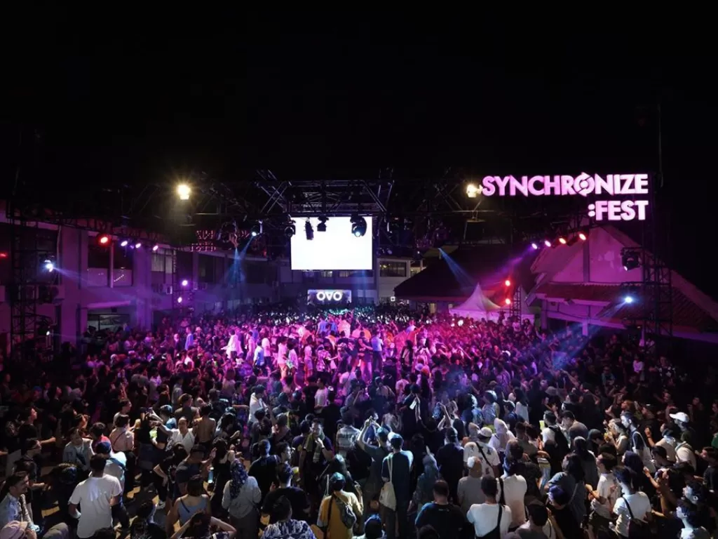 Festival musik tahunan Synchronize Festival. (Instagram/@synchronizefest).