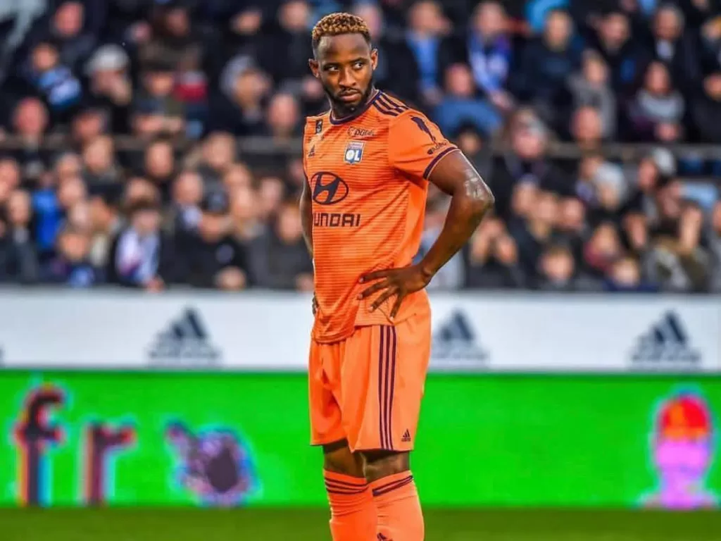Striker Olympique Lyon, Moussa Dembele. (Instagram/mdembele_10)