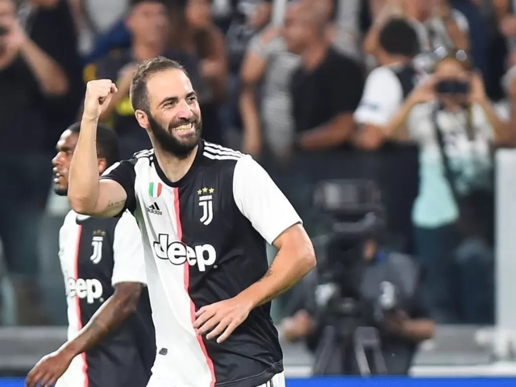 Penyerang Juventus, Gonzalo Higuain (REUTERS/Massimo Pinca)