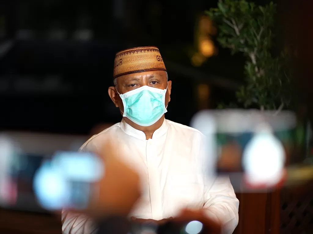Gubernur Gorontalo Rusli Habibie (ANTARA FOTO/Adiwinata Solihin)
