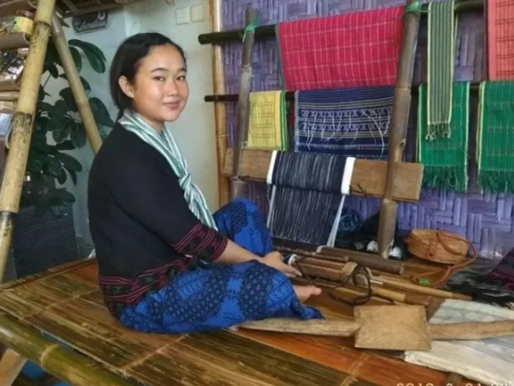 Pelaku usaha micro, kecil dan menengah (UMKM) masyarakat Badui di pedalaman Kabupaten Lebak (Antaranews)