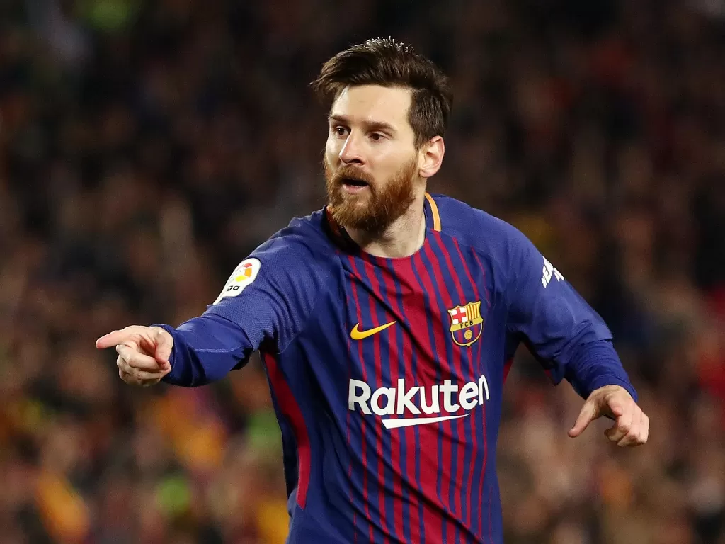 Megabintang Barcelona, Lionel Messi. (REUTERS/Sergio Perez)
