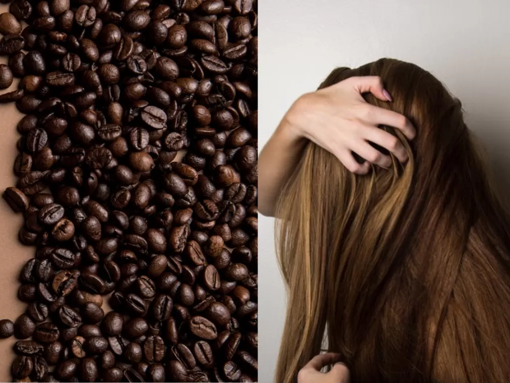 Ilustrasi kopi dan rambut. (Pexels/Toni Cuenca/Bennie Lukas Bester)
