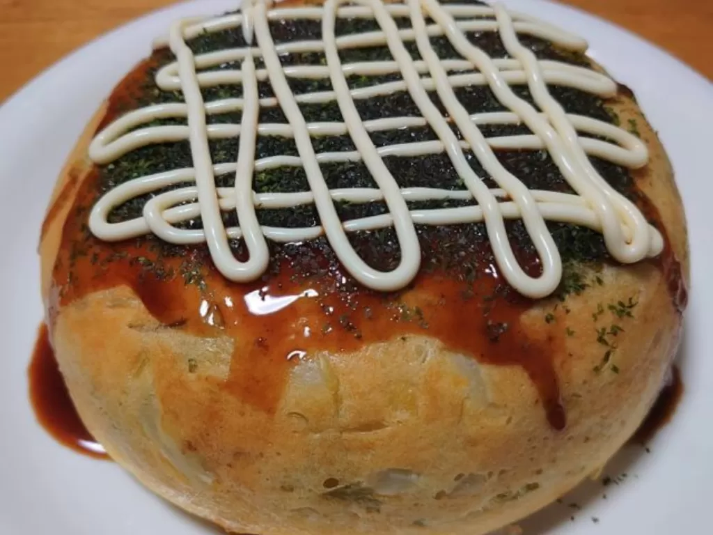  okonomiyaki rice cooker ala warganet. (Twitter/1BbptGdEeWBR7MR)