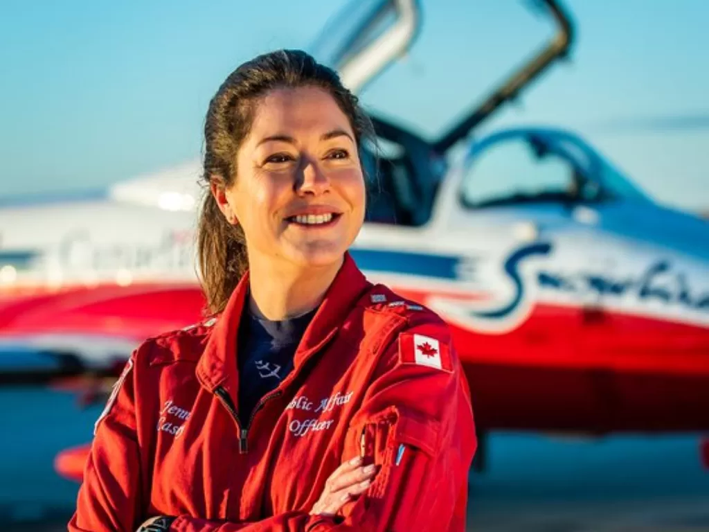 Kapten Jenn Casey. (Twitter/@RCAF_ARC)