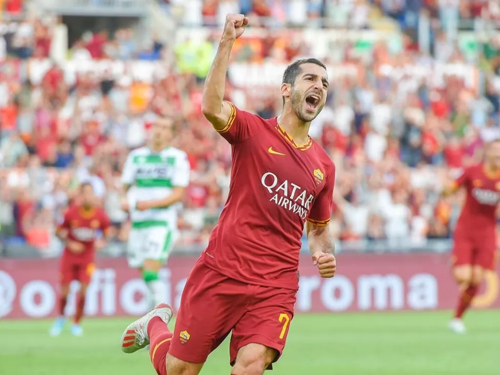 Gelandang AS Roma Henrikh Mkhitaryan. (Instagram/micki_taryan)