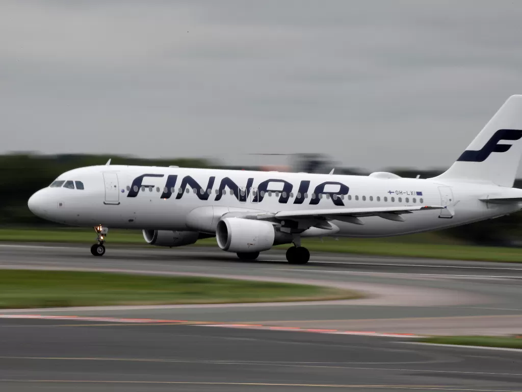 Maskapai nasional Finlandia, Finnair. (REUTERS/Phil Noble)