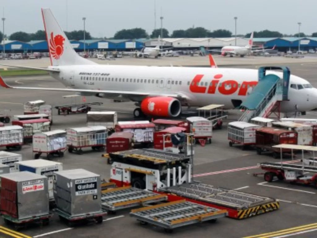 Maskapai Lion Air (ANTARA/Muhammad Iqbal)