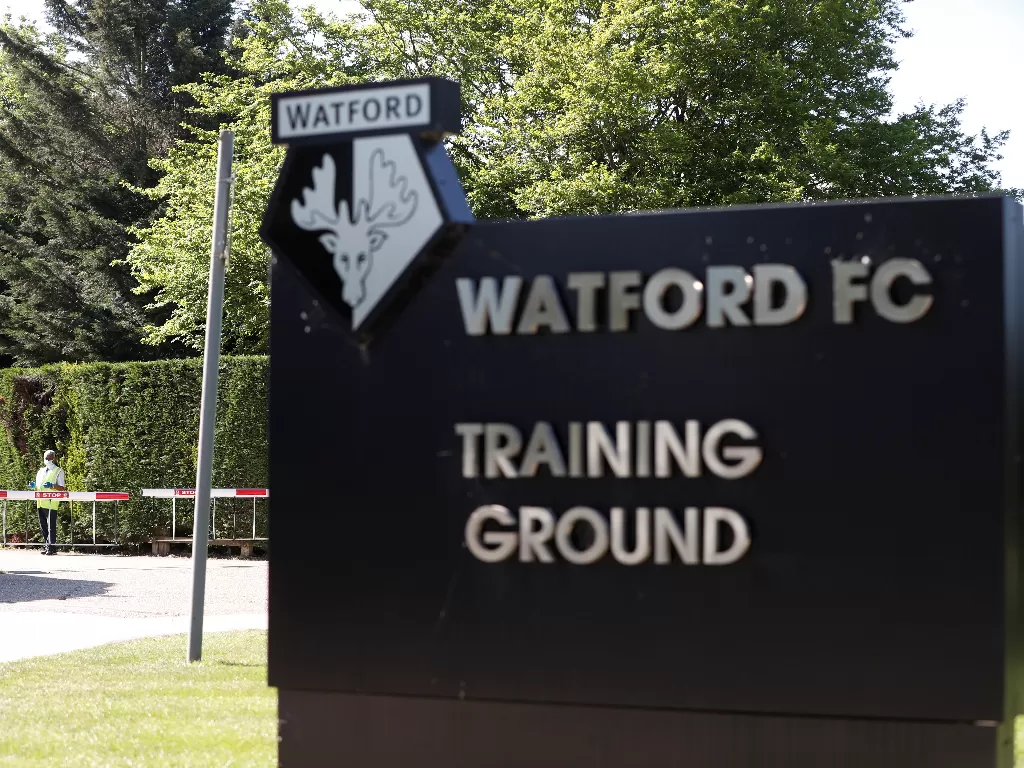 Tempat latihan klub Watford. (REUTERS/Paul Childs)
