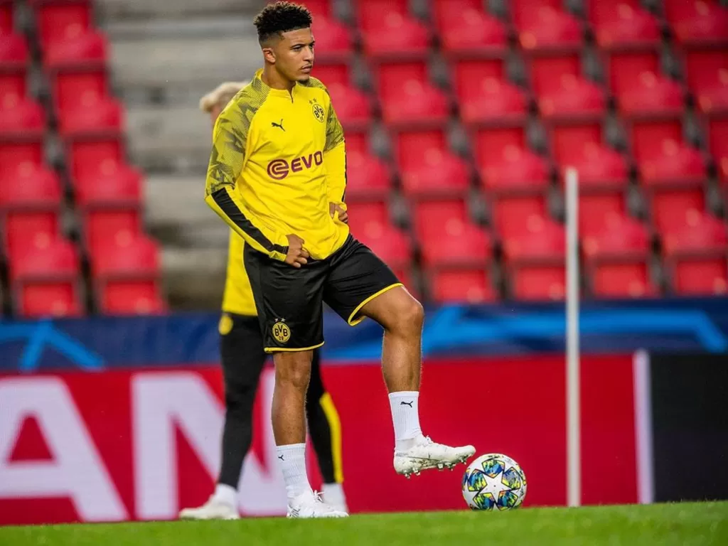 Winger muda Borussia Dortmund, Jadon Sancho. (Instagram/sanchooo10)