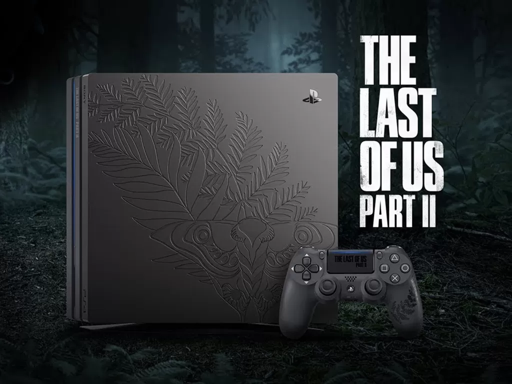 PlayStation 4 Pro edisi khusus The Last of Us Part II (photo/PlayStation)