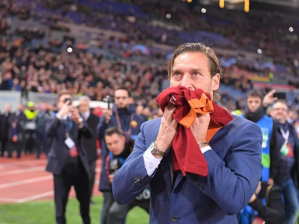 Legenda AS Roma, Franscesco Totti. (Instagram/francescototti)