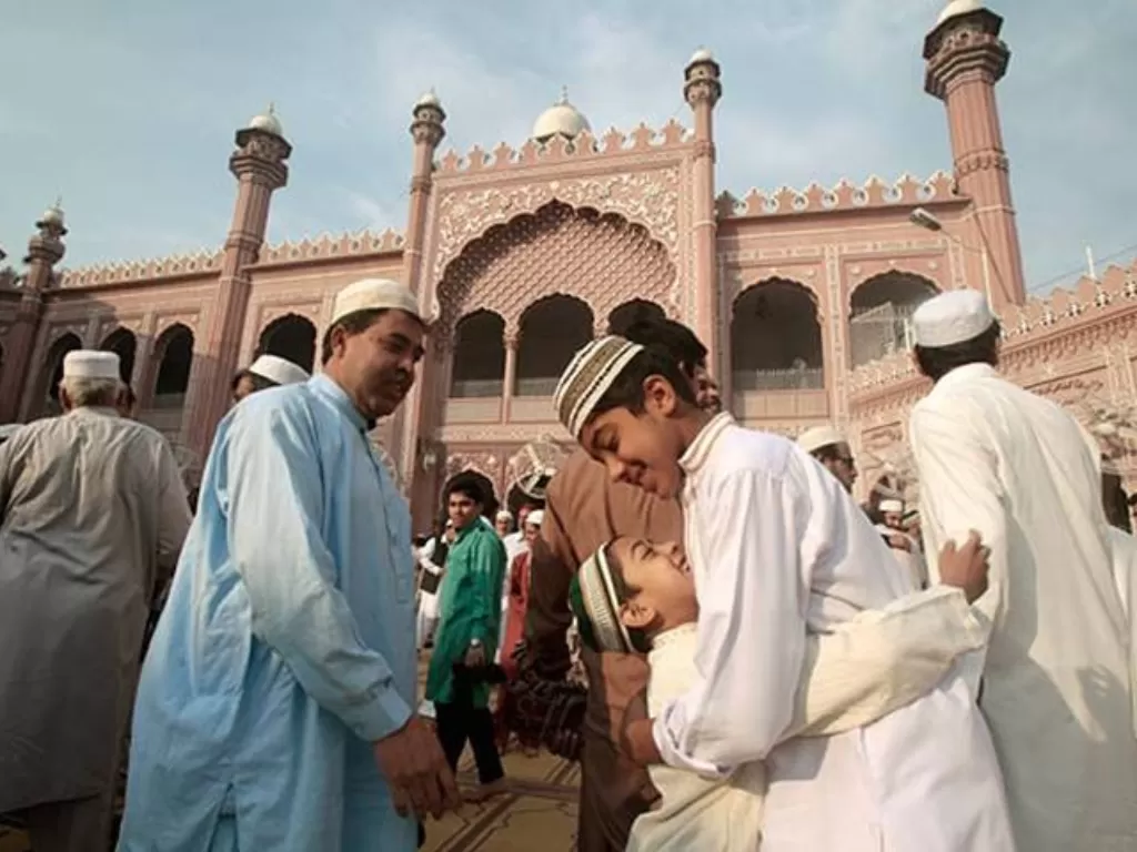 Ilustrasi perayaan Idul Fitri di Pakistan. (DailyPakistan)
