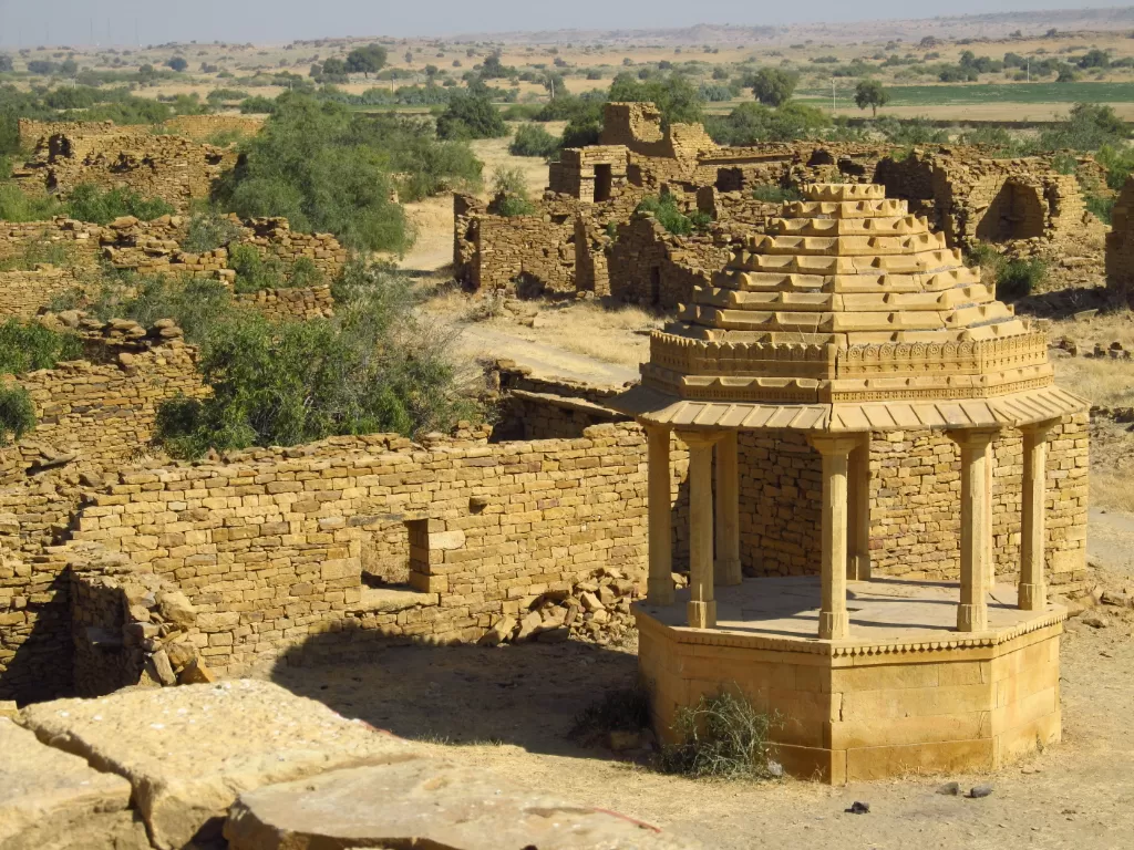 Desa kuno Kuldhara di Rajasthan, India. (Flickr/Tomas Belcik)