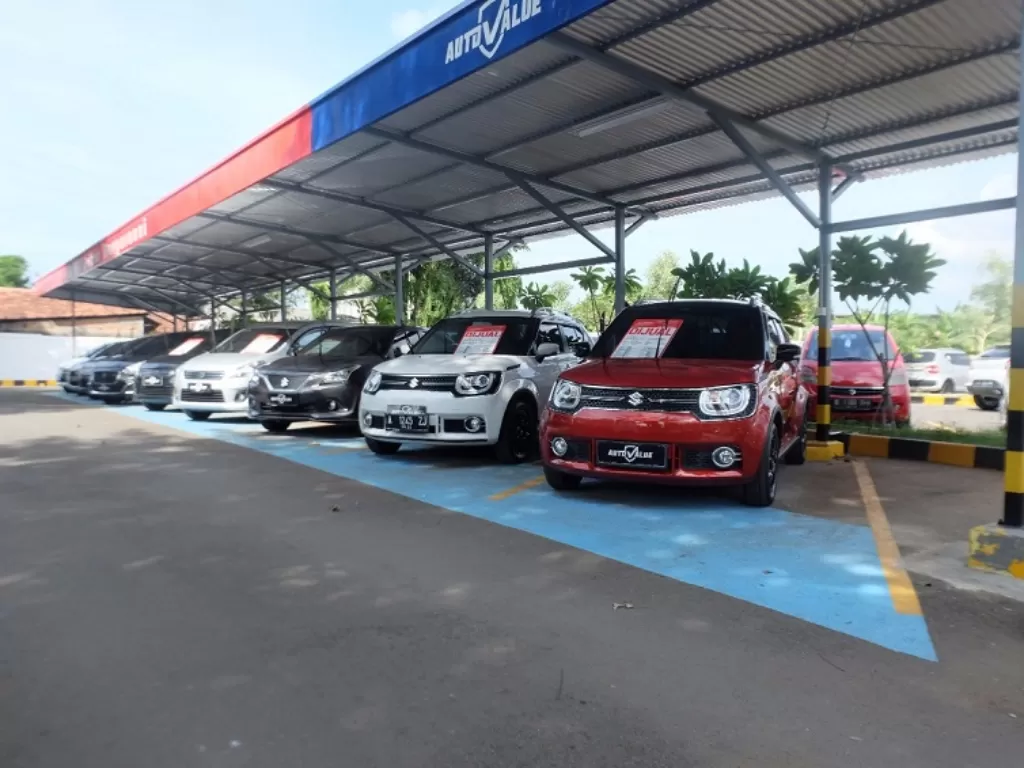 Ilustrasi deretan mobil di Auto Value Suzuki di Jakarta (Dok.Suzuki)