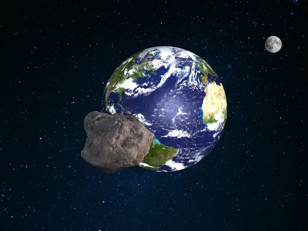 Ilustrasi asteroid. (photo/Ilustrasi/Pixabay)