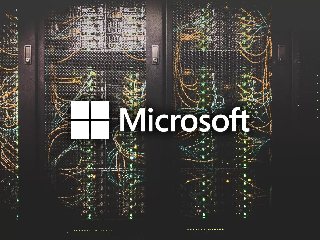 Ilustrasi logo perusahaan Microsoft (photo/Unsplash/Taylor Vick/Microsoft)