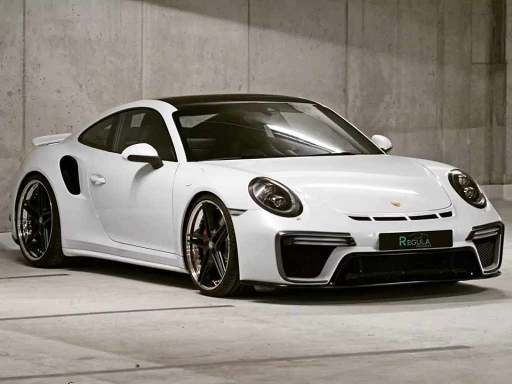 Tampilan Porsche 911 Turbo S setelah dirombak Regula Exclusive. (Instagram/@regulaexclusive)