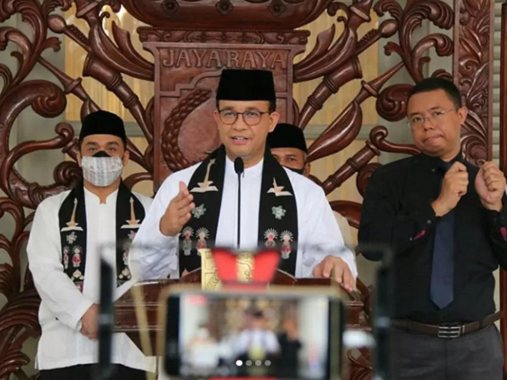 Gubernur DKI Jakarta Anies Baswedan (Foto: Instagram @dkijakarta)