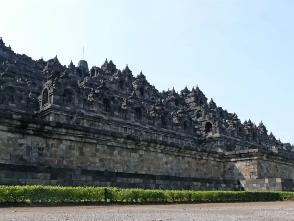 Candi Borobudur. (ANTARA FOTO/Anis Efizudin)
