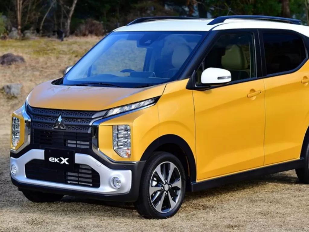 Tampang Mitsubishi eK X yang mendapat apresiasi lima bintang dari  JNCAP (Dok.Mitsubishi)