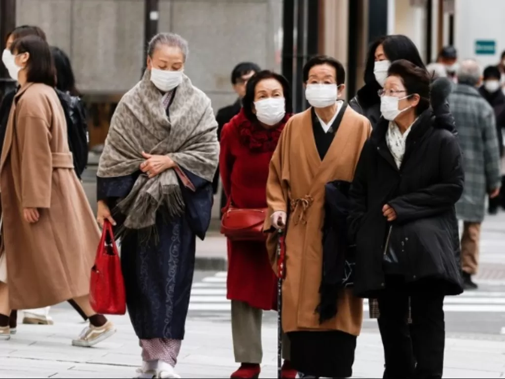 Ilustrasi kondisi Jepang selama pandemi (Pharmaceutical Technology)