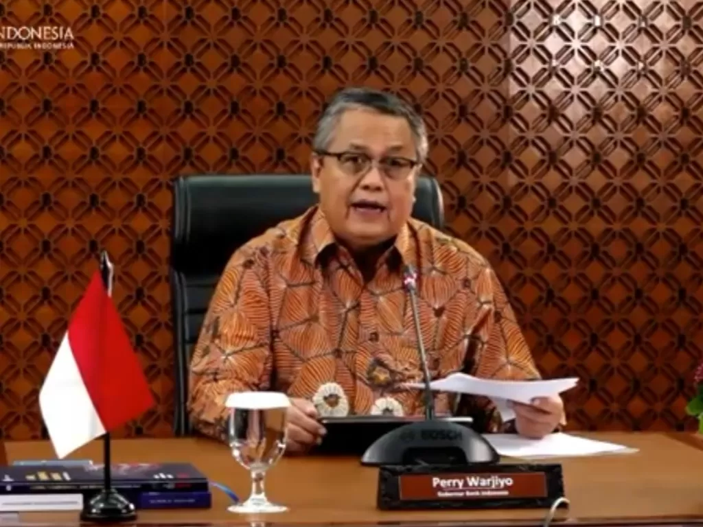 Gubernur Bank Indonesia Perry Warjiyo. (INDOZONE/Sigit Nugroho)