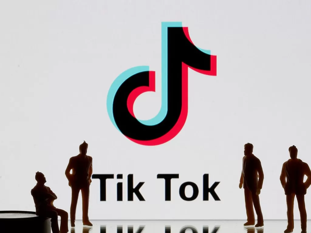 Ilustrasi logo aplikasi TikTok (photo/REUTERS/Dado Ruvic)