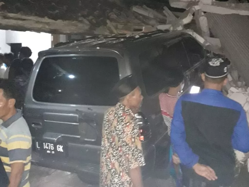Kecelakaan di Rembangan, Jawa Tengah yang melibatkan seorang Kapolsek. (Istimewa)