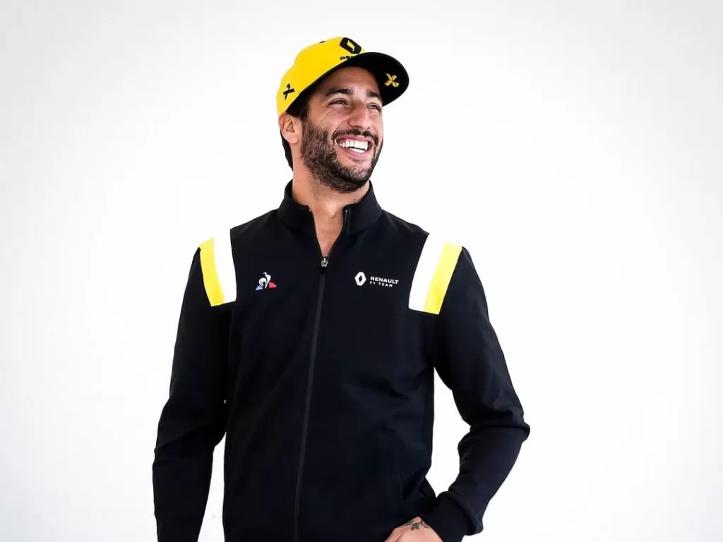 Pembalap Renault, Daniel Ricciardo. (Instagram/@renaultf1team)