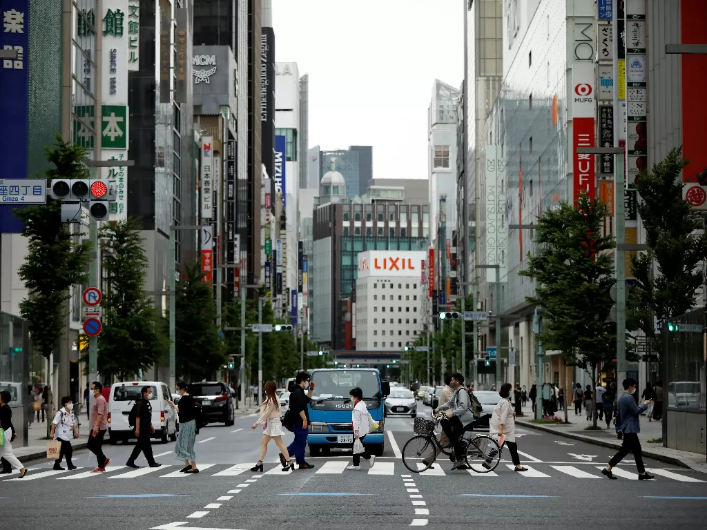 Tokyo, Jepang. (REUTERS/Issei Kato)