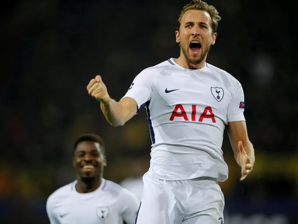 Penyerang Tottenham Hotspur, Harry Kane. (REUTERS/Wolfgang Rattay)